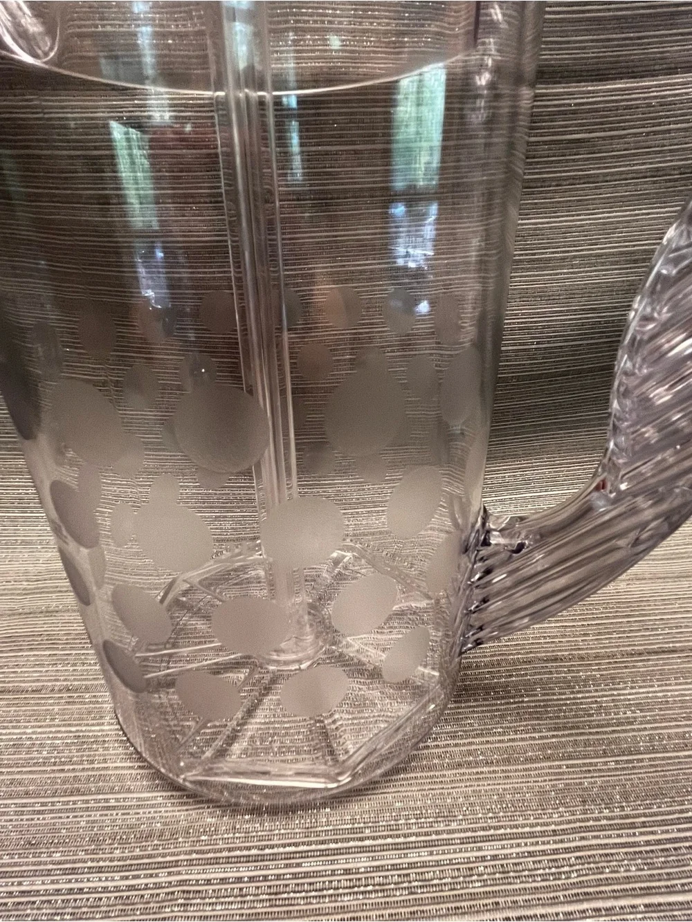 Pampered Chef 2 Quart Quick-Stir Pitcher 2271 Polka Dots COMPLETE Box,Directions - Picture 4 of 9